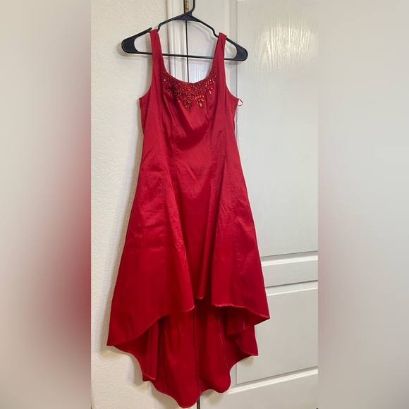 Nicole Miller New York Red Formal Dress - Picture 1 of 5